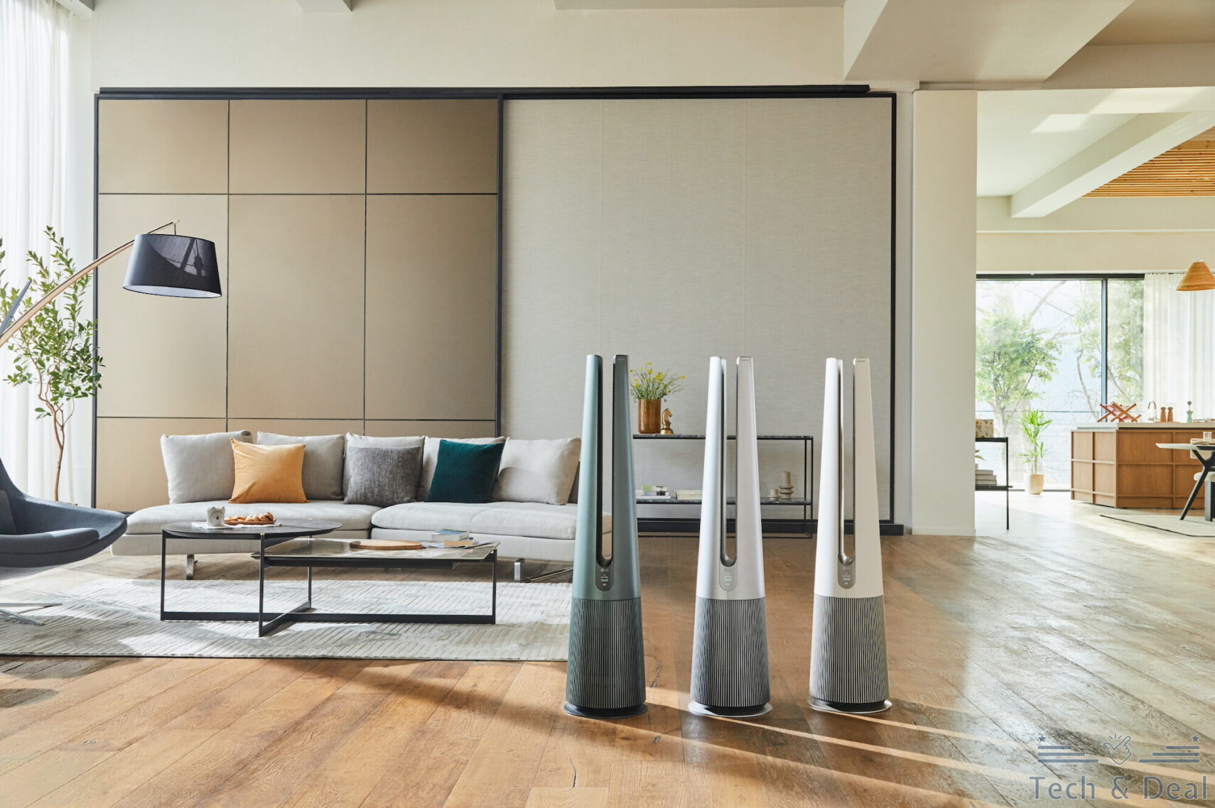 LG 發佈 PuriCare 系列 AeroTower 空氣淨化二合一風扇