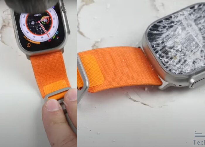 apple watch ultra hammer test