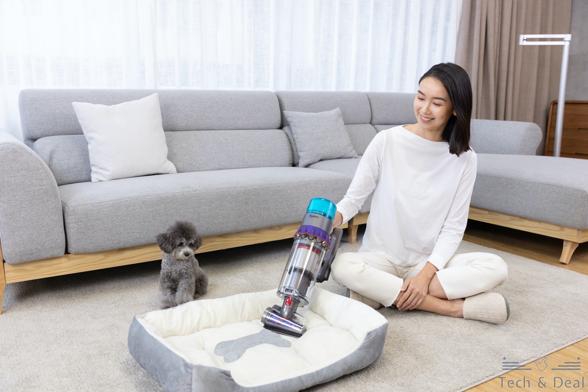 dyson gen5detect dog bed cleaning