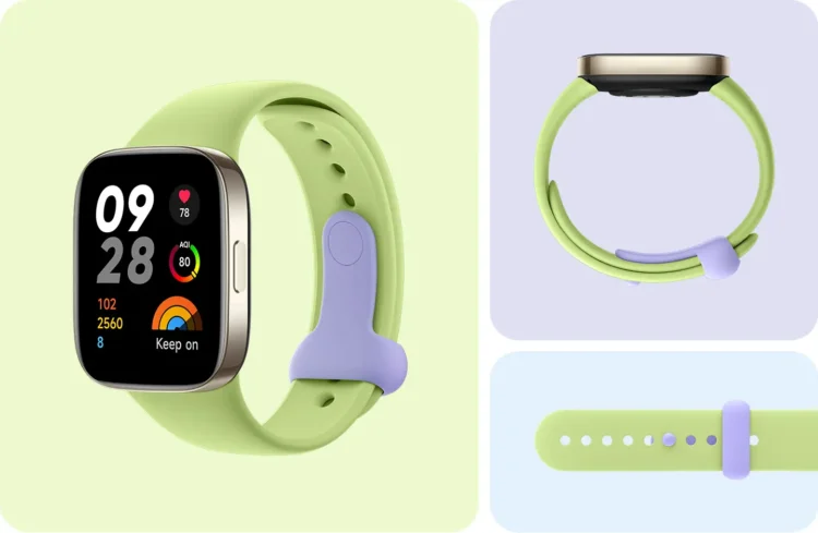 lime green redmi watch 3